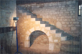 Restauration d'un escalier en Pierre de Pays